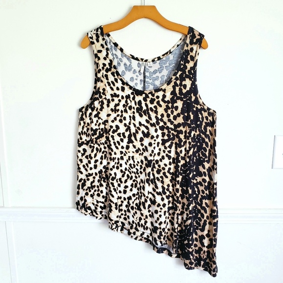 Cato Tops - Leopard Print Top